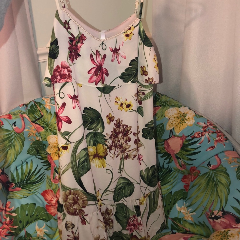 dainty floral dress